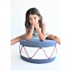 Puff infantil tambor
